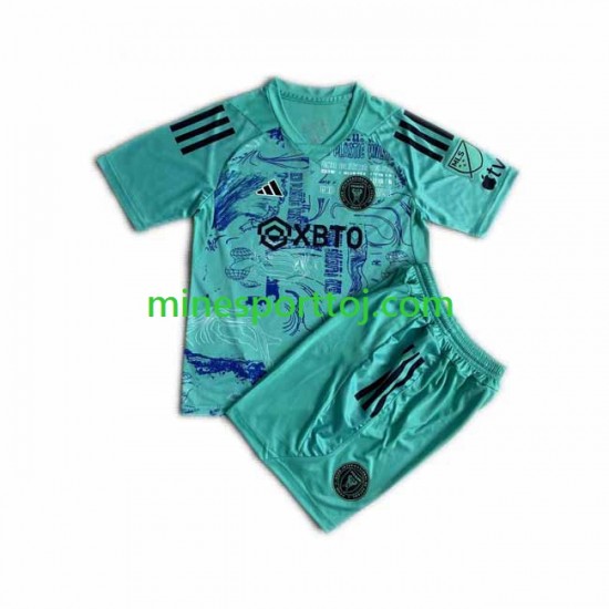 Inter Miami Special Børne Hjemmebane Fodboldtrøje 2023-2024 Lange Ærmer