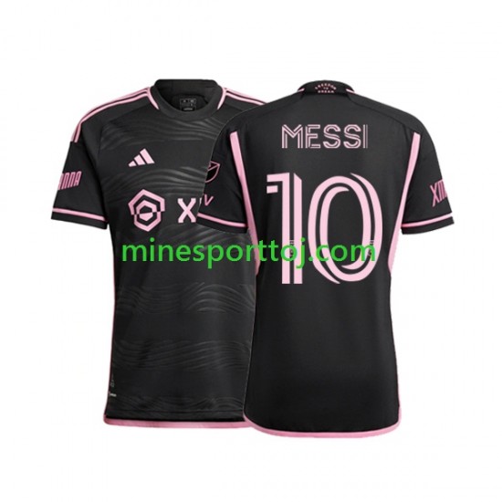 Inter Miami Lionel Messi 10 2023 Herre Udebane Fodboldtrøje Lange Ærmer