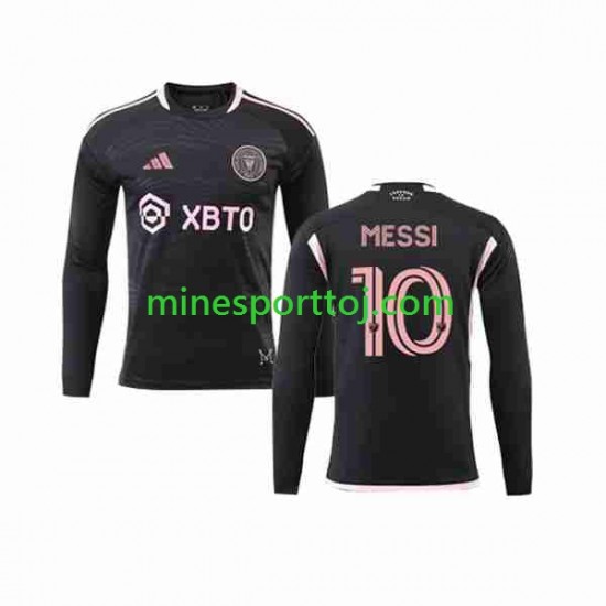 Inter Miami Lionel Messi 10 Herre Udebane Fodboldtrøje 2023-2024 med Korte Ærmer