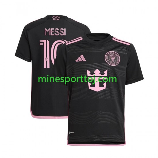Inter Miami Lionel Messi 10 2024 Herre Udebane Fodboldtrøje Lange Ærmer