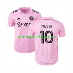 Inter Miami Lionel Messi 10 2023 Herre Hjemmebane Fodboldtrøje Lange Ærmer