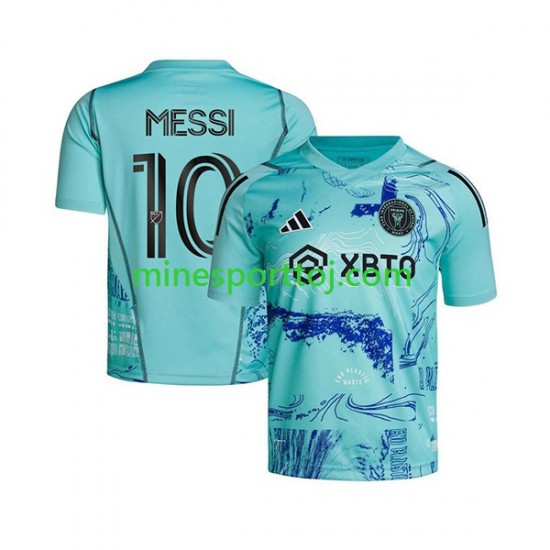 Inter Miami Lionel Messi 10 Special Herre Hjemmebane Fodboldtrøje 2023-2024 Lange Ærmer