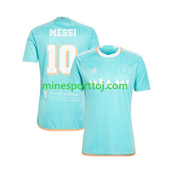 Inter Miami Lionel Messi 10 Herre Tredje Fodboldtrøje 2024-2025 Lange Ærmer