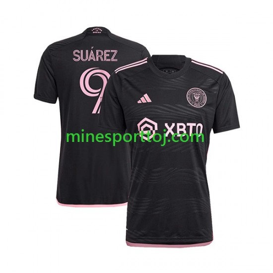 Inter Miami Luis Suarez 9 Herre Udebane Fodboldtrøje 2023-2024 Lange Ærmer