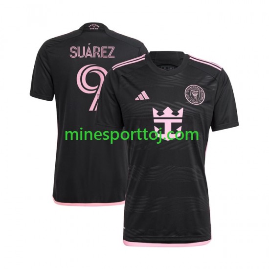 Inter Miami Luis Suarez 9 2024 Herre Udebane Fodboldtrøje Lange Ærmer