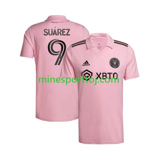 Inter Miami Luis Suarez 9 Herre Hjemmebane Fodboldtrøje 2023-2024 Lange Ærmer