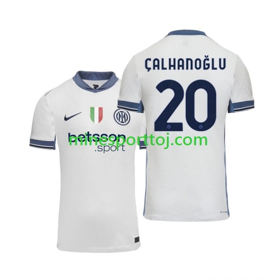 Inter Milan Hakan Calhanoglu 20 Herre Udebane Fodboldtrøje 2024-2025 Lange Ærmer Inter Milan Hakan Calhanoglu 20 Herre Udebane Fodboldtrøje 2024-2025 Lange Ærmer