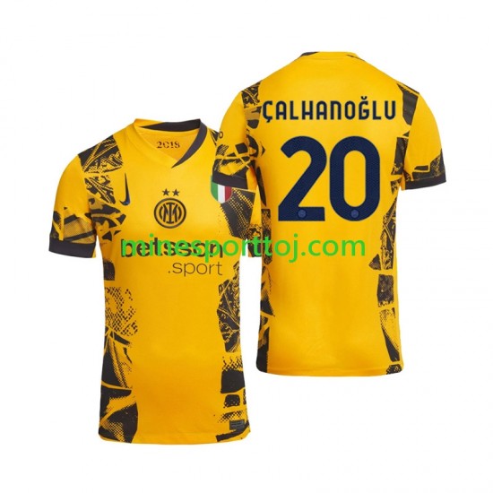Inter Milan Hakan Calhanoglu 20 Herre Tredje Fodboldtrøje 2024-2025 Lange Ærmer