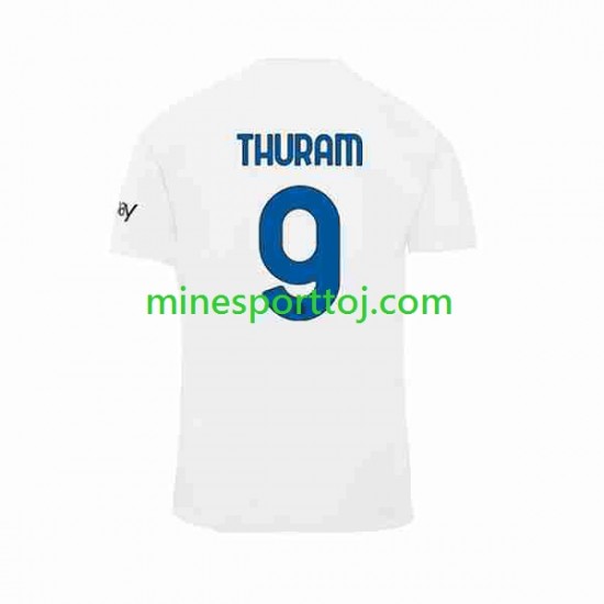 Inter Milan Marcus Thuram 9 Herre Udebane Fodboldtrøje 2023-2024 Lange Ærmer