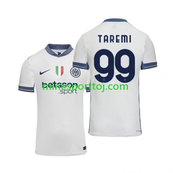 Inter Milan Mehdi Taremi 99 Herre Udebane Fodboldtrøje 2024-2025 Lange Ærmer