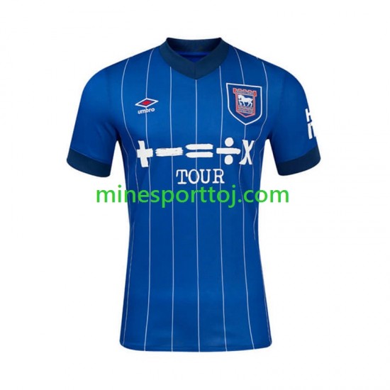 Ipswich Town Herre Hjemmebane Fodboldtrøje 2024-2025 Lange Ærmer