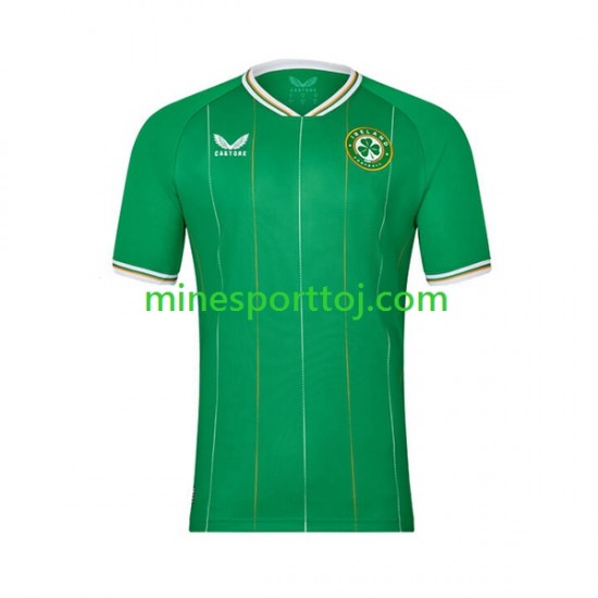 Irland 2023 Herre Hjemmebane Fodboldtrøje Lange Ærmer