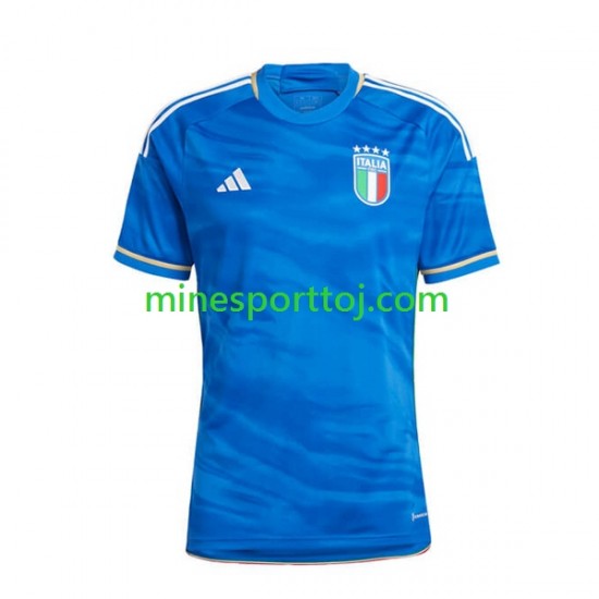 Italien 2023 Herre Hjemmebane Fodboldtrøje Lange Ærmer