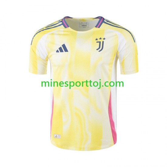 Juventus Herre Udebane Fodboldtrøje 2024-2025 Lange Ærmer