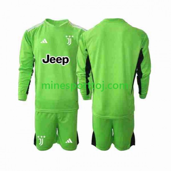 Juventus Målmand Børne Tredje Fodboldtrøje 2023-2024 med Korte Ærmer