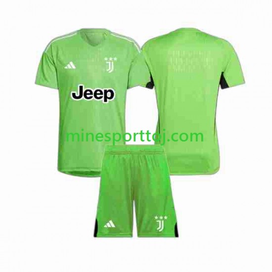 Juventus Målmand Børne Tredje Fodboldtrøje 2023-2024 Lange Ærmer