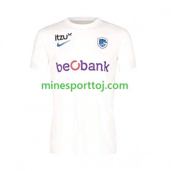 KRC Genk Herre Udebane Fodboldtrøje 2022-2023 Lange Ærmer