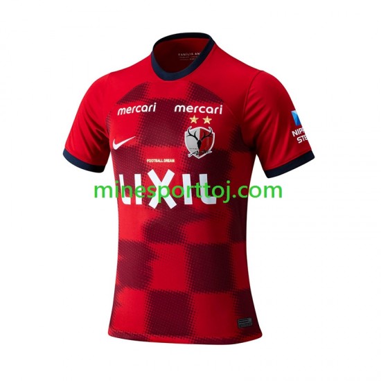 Kashima Antlers 2024 Herre Hjemmebane Fodboldtrøje Lange Ærmer
