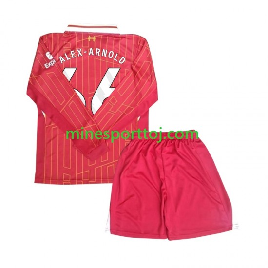 Liverpool Alexander-Arnold 66 Børne Hjemmebane Fodboldtrøje 2024-2025 med Korte Ærmer Liverpool Alexander-Arnold 66 Børne Hjemmebane Fodboldtrøje 2024-2025 med Korte Ærmer