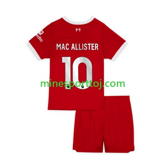 Liverpool Alexis Mac Allister 10 Børne Hjemmebane Fodboldtrøje 2023-2024 Lange Ærmer Liverpool Alexis Mac Allister 10 Børne Hjemmebane Fodboldtrøje 2023-2024 Lange Ærmer