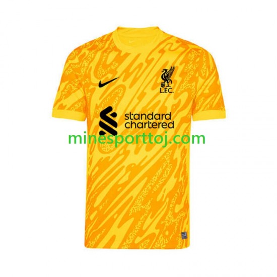 Liverpool Målmand Herre Fjerde Fodboldtrøje 2024-2025 Lange Ærmer