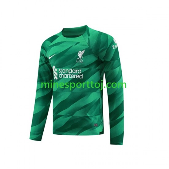 Liverpool Målmand Herre Hjemmebane Fodboldtrøje 2023-2024 med Korte Ærmer