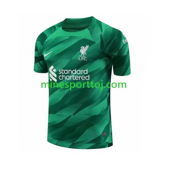 Liverpool Målmand Herre Hjemmebane Fodboldtrøje 2023-2024 Lange Ærmer