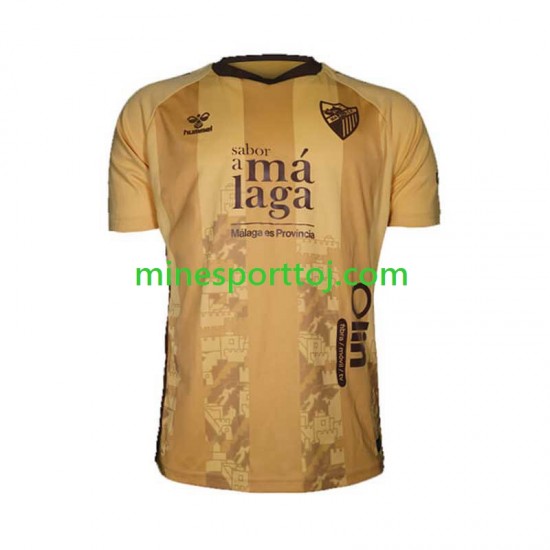 Málaga CF Herre Udebane Fodboldtrøje 2024-2025 Lange Ærmer