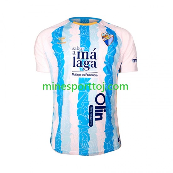 Málaga CF Herre Hjemmebane Fodboldtrøje 2024-2025 Lange Ærmer