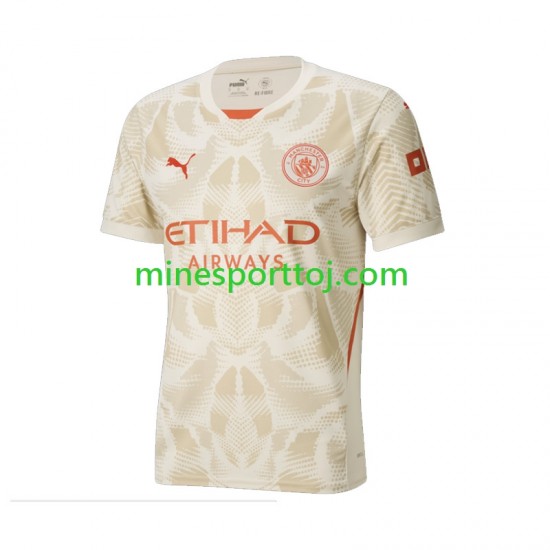 Manchester City Målmand Herre Tredje Fodboldtrøje 2024-2025 Lange Ærmer