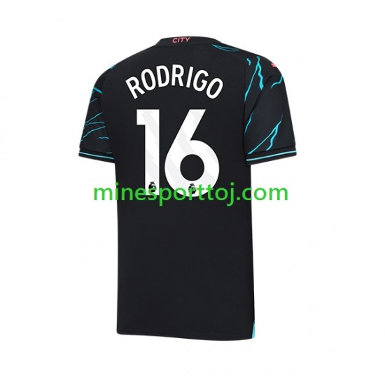 Manchester City Rodri Hernandez 16 Herre Tredje Fodboldtrøje 2023-2024 Lange Ærmer