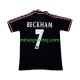 Manchester United Beckham 7 1998-1999 Herre Retro Tredje Fodboldtrøje Lange Ærmer