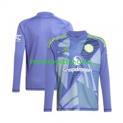 Manchester United Målmand Herre Hjemmebane Fodboldtrøje 2024-2025 med Korte Ærmer