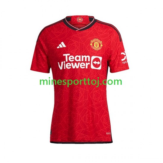 Manchester United Kvinder Hjemmebane Fodboldtrøje 2023-2024 Lange Ærmer