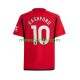 Manchester United Marcus Rashford 10 Herre Hjemmebane Fodboldtrøje 2023-2024 Lange Ærmer