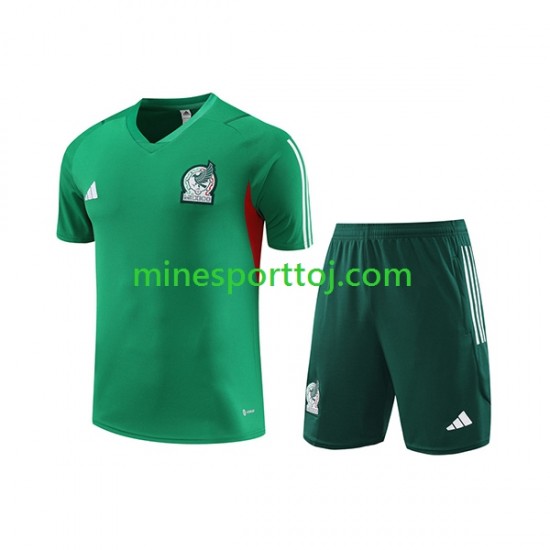 Mexico Grøn Træningstrøje og shorts 2023-2024 Mexico Grøn Træningstrøje og shorts 2023-2024