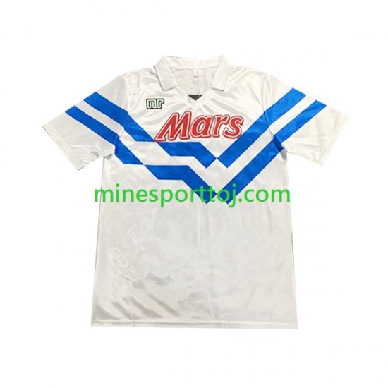 Napoli 1989 1990 Herre Retro Udebane Fodboldtrøje Lange Ærmer