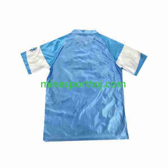 Napoli Special 1990 1991 Herre Retro Hjemmebane Fodboldtrøje Lange Ærmer