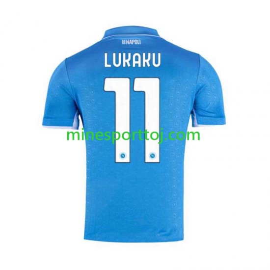Napoli Lukaku 11 Herre Hjemmebane Fodboldtrøje 2024-2025 Lange Ærmer