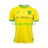 Norwich City Herre Hjemmebane Fodboldtrøje 2024-2025 Lange Ærmer