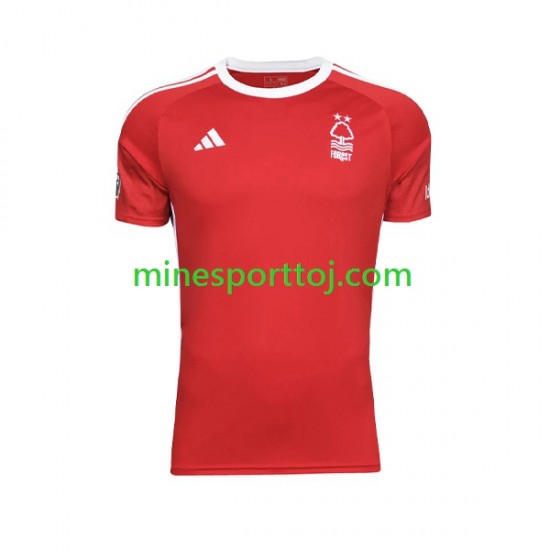 Nottingham Forest Herre Hjemmebane Fodboldtrøje 2023-2024 Lange Ærmer