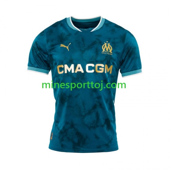 Olympique de Marseille Herre Udebane Fodboldtrøje 2024-2025 Lange Ærmer