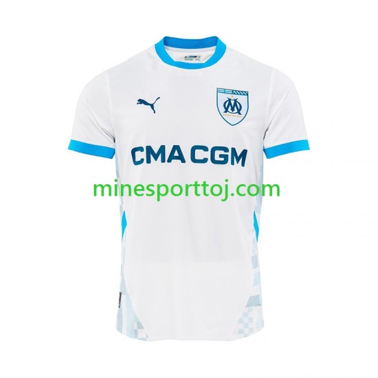 Olympique de Marseille Herre Hjemmebane Fodboldtrøje 2024-2025 Lange Ærmer
