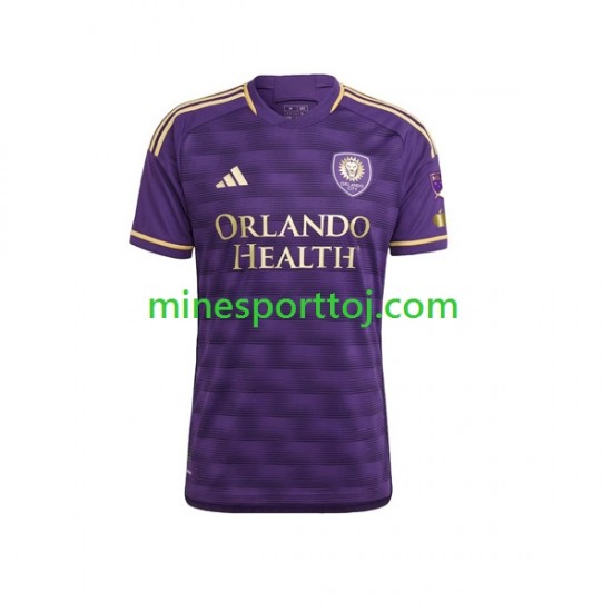 Orlando City SC Herre Hjemmebane Fodboldtrøje 2023-2024 Lange Ærmer