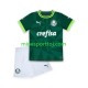 Palmeiras Børne Hjemmebane Fodboldtrøje 2023-2024 Lange Ærmer