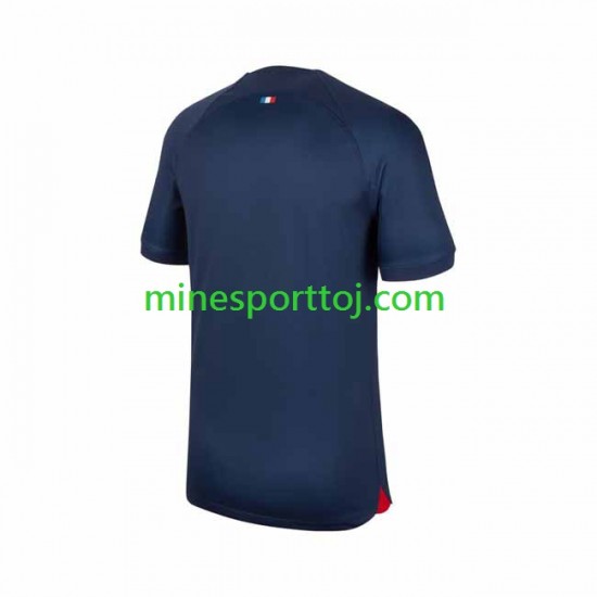 Paris Saint-Germain Herre Hjemmebane Fodboldtrøje 2023-2024 Lange Ærmer