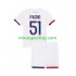 Paris Saint-Germain Willian Pacho 51 Børne Udebane Fodboldtrøje 2024-2025 Lange Ærmer