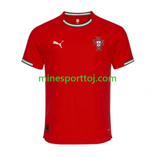 Portugal 2025 Herre Hjemmebane Fodboldtrøje Lange Ærmer