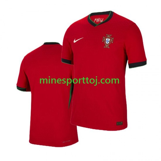 Portugal Euro 2024 Herre Hjemmebane Fodboldtrøje Lange Ærmer