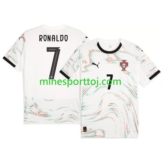 Portugal RONALDO 7 2025 Herre Udebane Fodboldtrøje Lange Ærmer